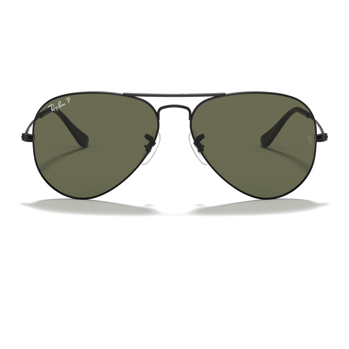 Ray-Ban Aviator Large Metal RB3025 Black/G-15 Green #colour_black-g-15-green