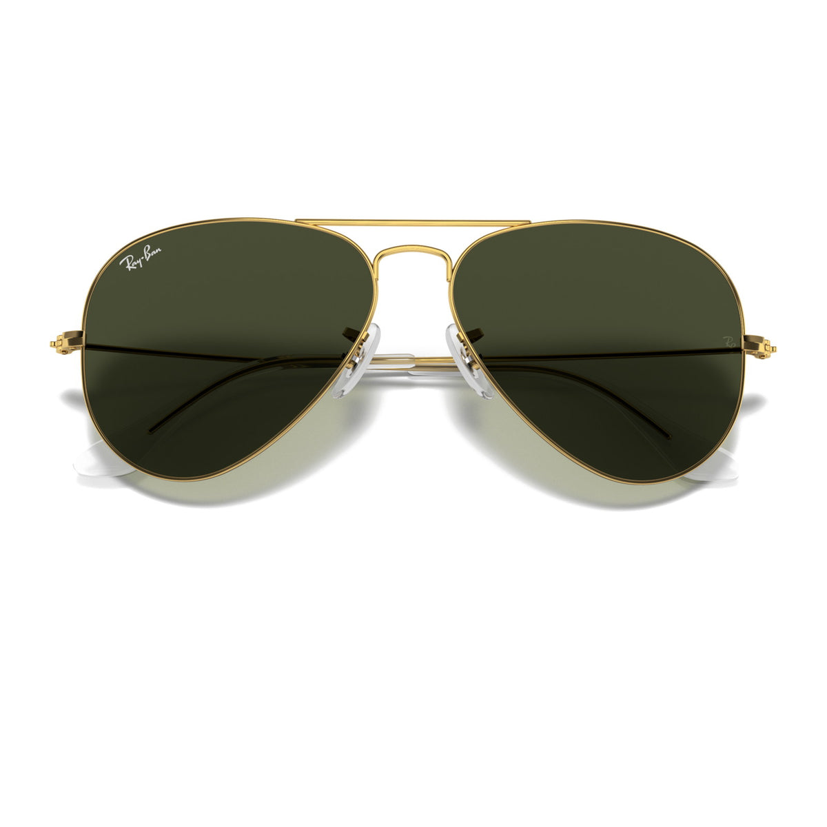 Ray-Ban Aviator Large Metal RB3025 Arista/G-15 Green #colour_arista-g-15-green