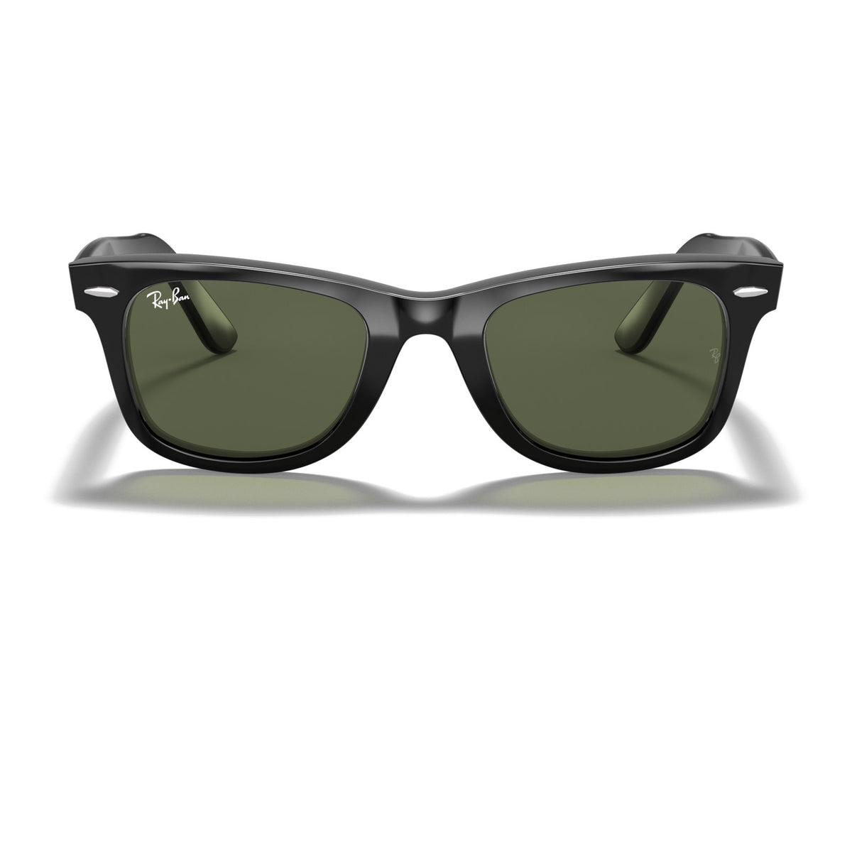Ray-Ban Wayfarer RB2140F Black/G-15 Green #colour_black-g-15-green