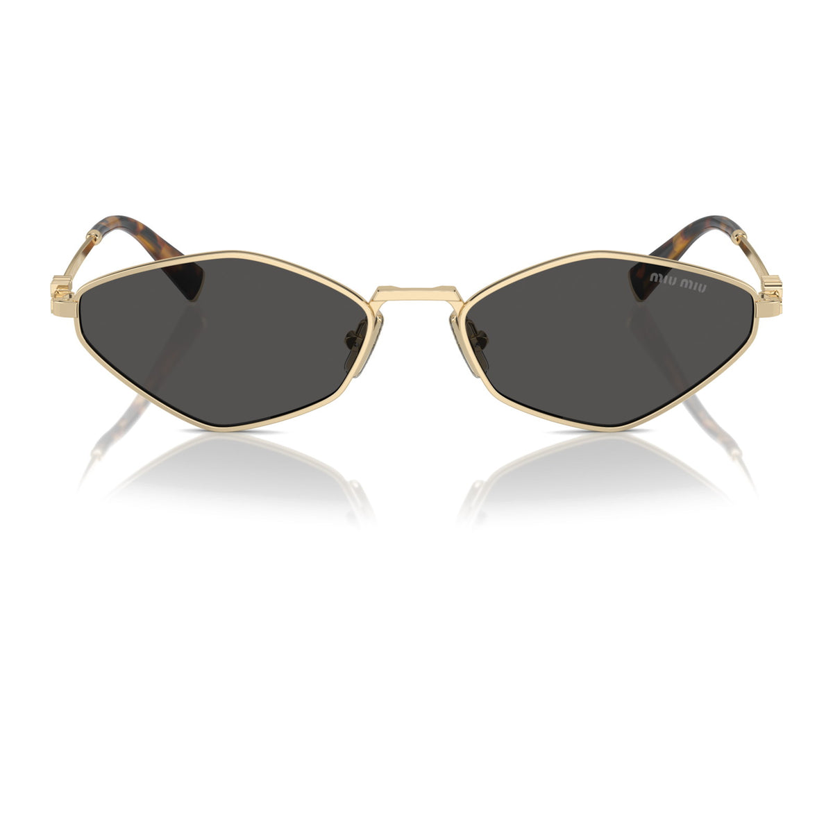 Miu Miu SMU56Z Pale Gold/Dark Grey #colour_pale-gold-dark-grey