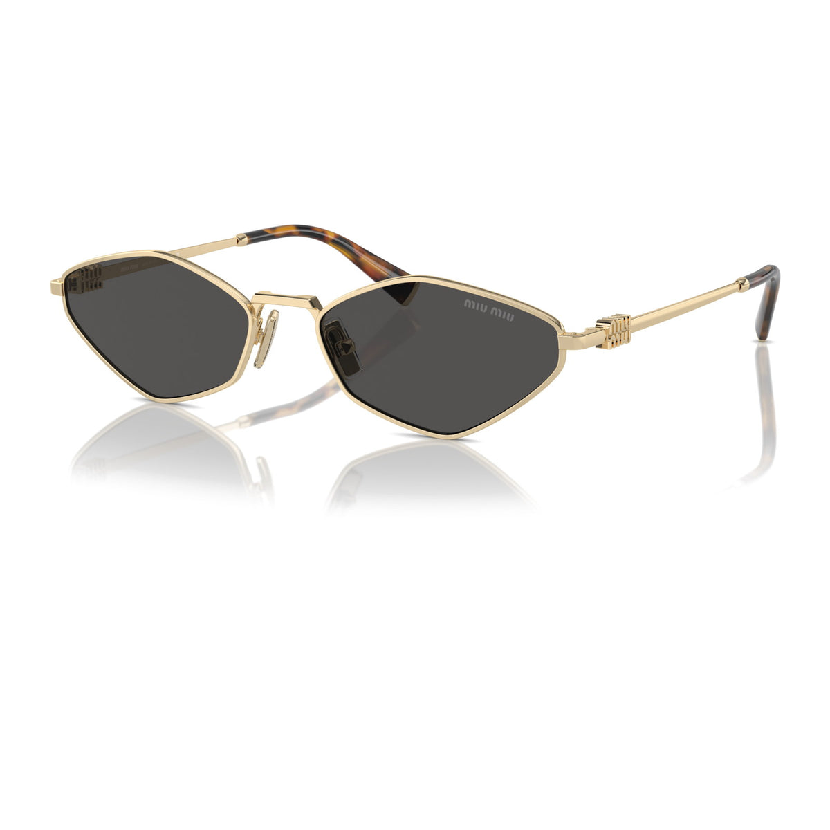 Miu Miu SMU56Z Pale Gold/Dark Grey #colour_pale-gold-dark-grey