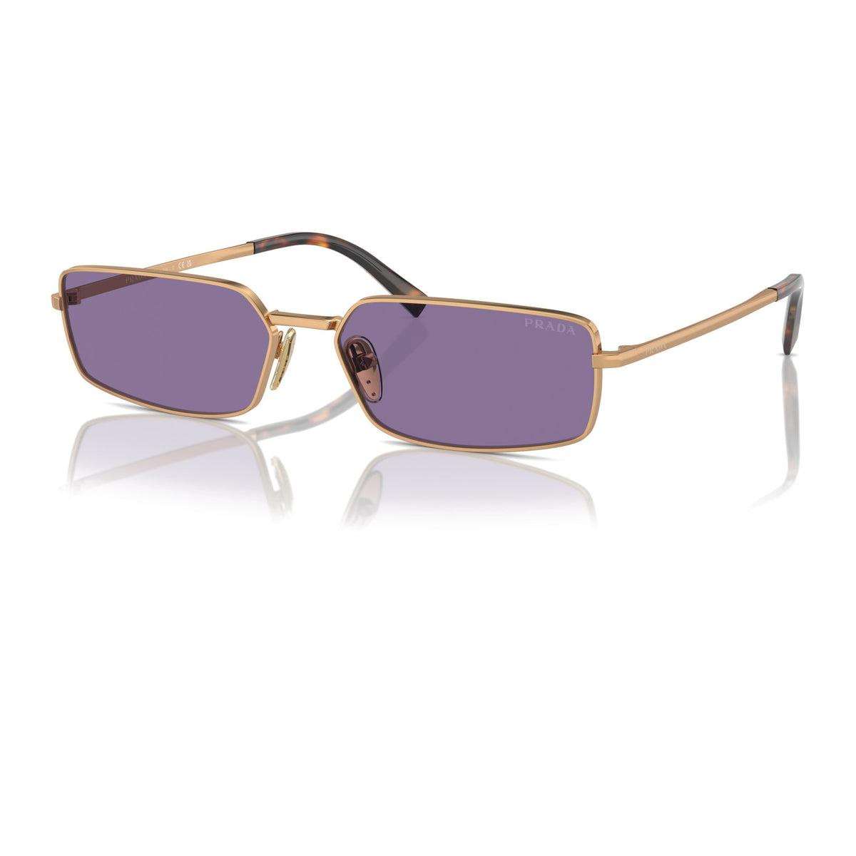 Prada SPRA60 Brass/Violet #colour_brass-violet
