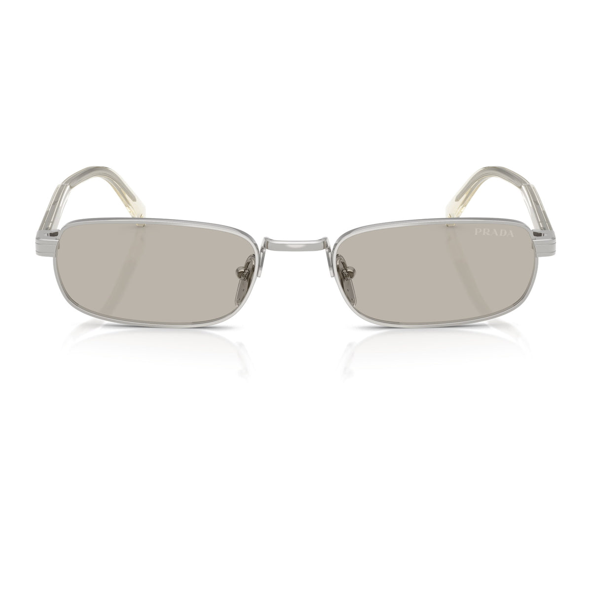 Prada SPRB54 Silver/Light Brown #colour_silver-light-brown
