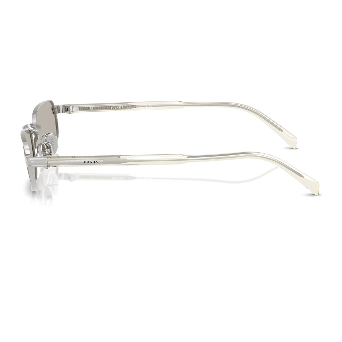 Prada SPRB54 Silver/Light Brown #colour_silver-light-brown