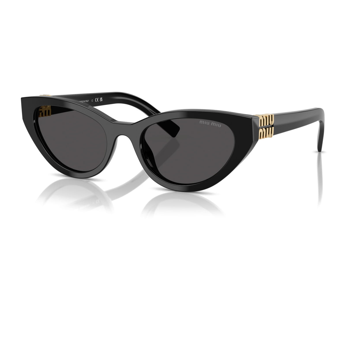 Miu Miu SMUA04F Black/Dark Grey #colour_black-dark-grey