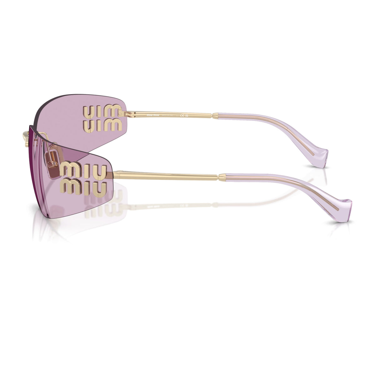 Miu Miu SMUA51 Pale Gold/Pink #colour_pale-gold-pink
