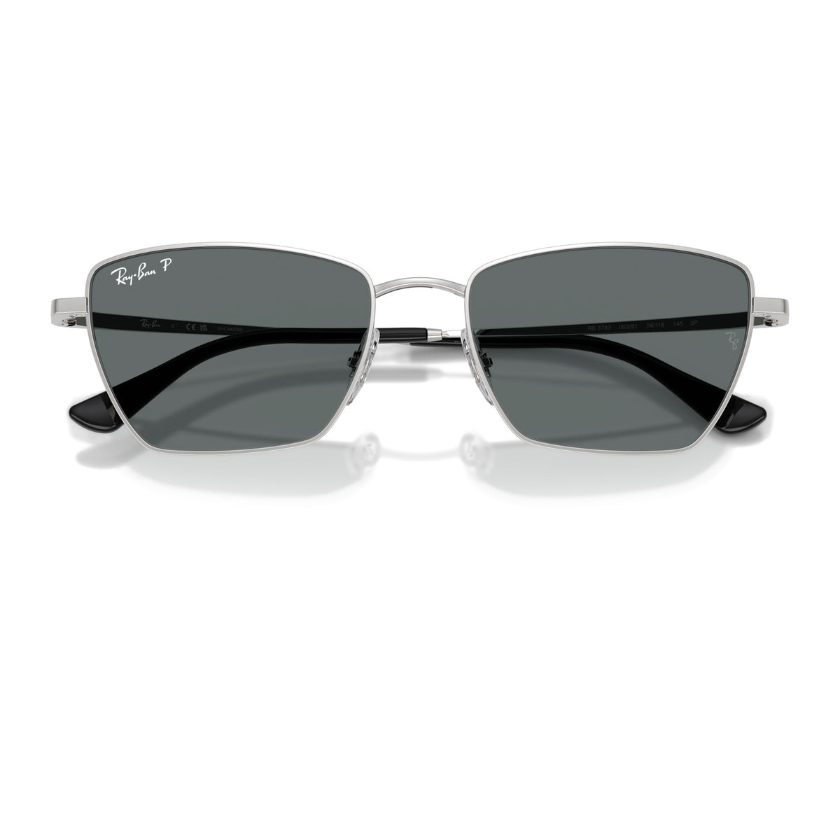 Ray-Ban RB3783 Silver/Dark Grey Polar #colour_silver-dark-grey-polar