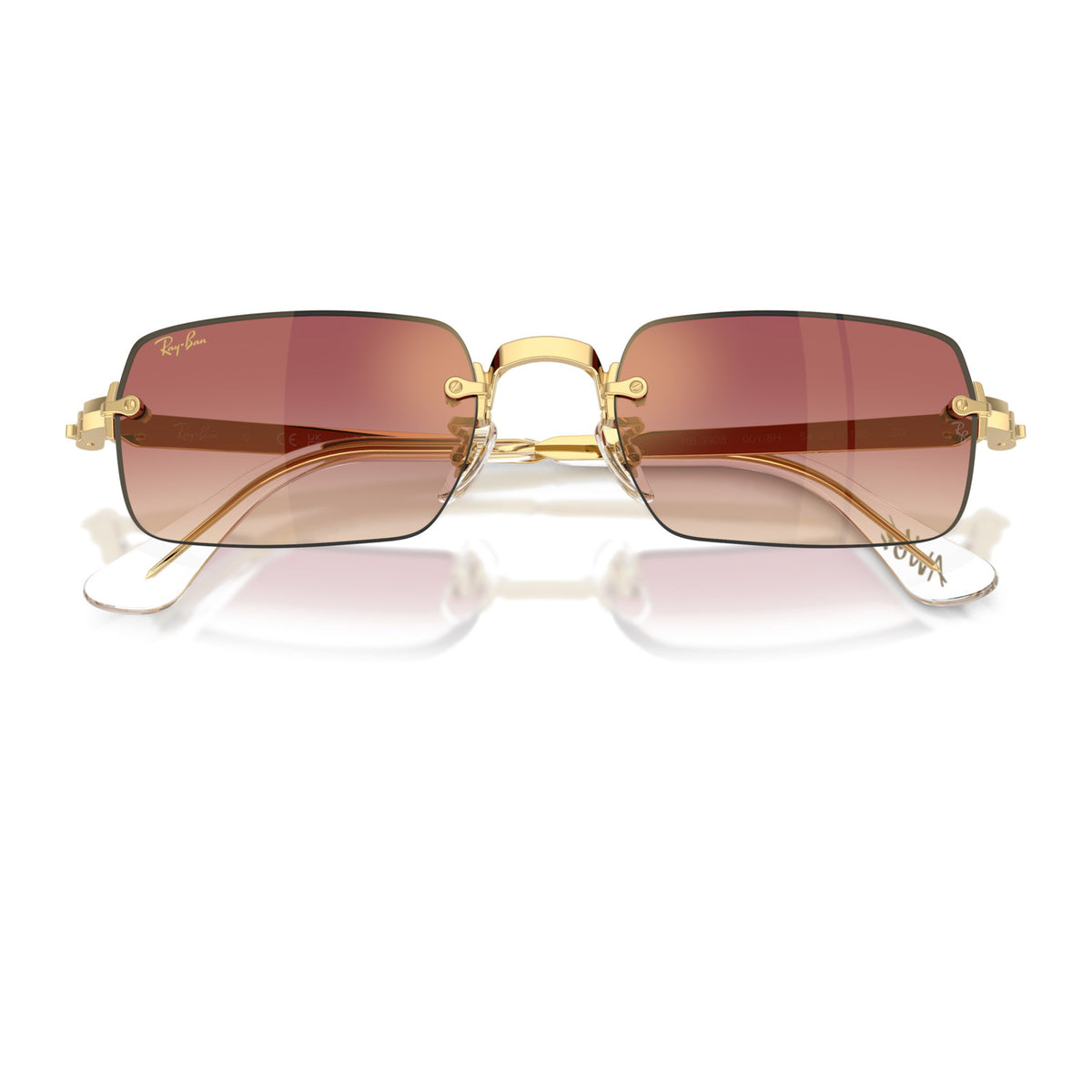 Ray-Ban RB3928 Arista/Clear Gradient Dark Viole #colour_arista-clear-gradient-dark-viole
