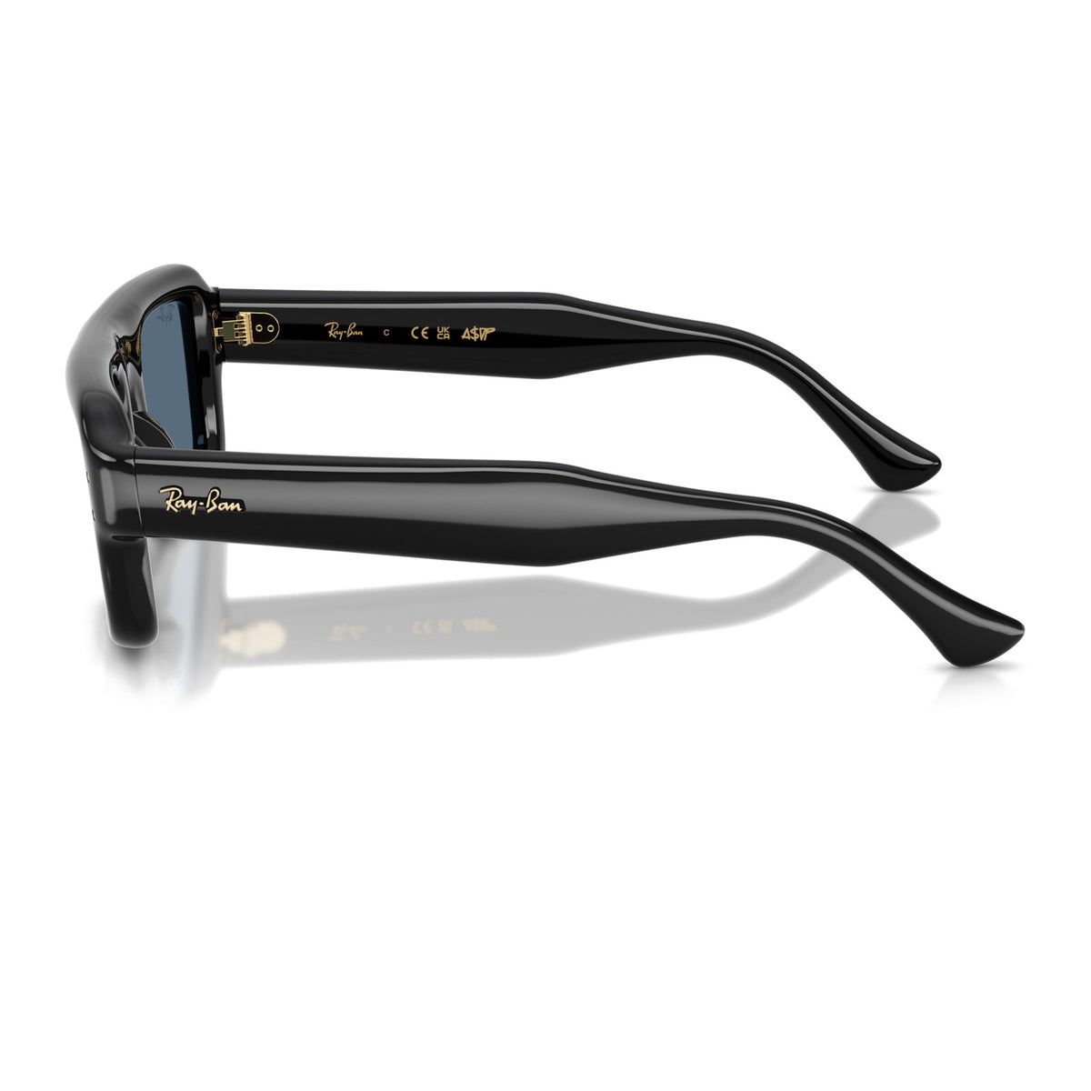 Ray-Ban RB4954 Black/Dark Blue #colour_black-dark-blue