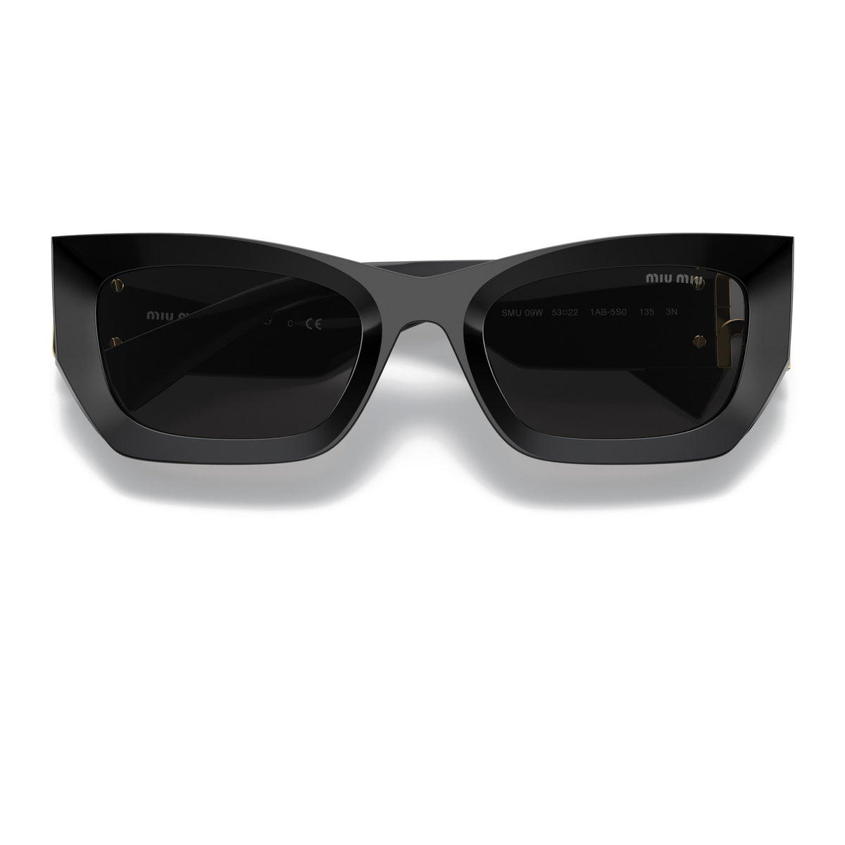 Miu Miu SMU09W Black/Dark Grey #colour_black-dark-grey