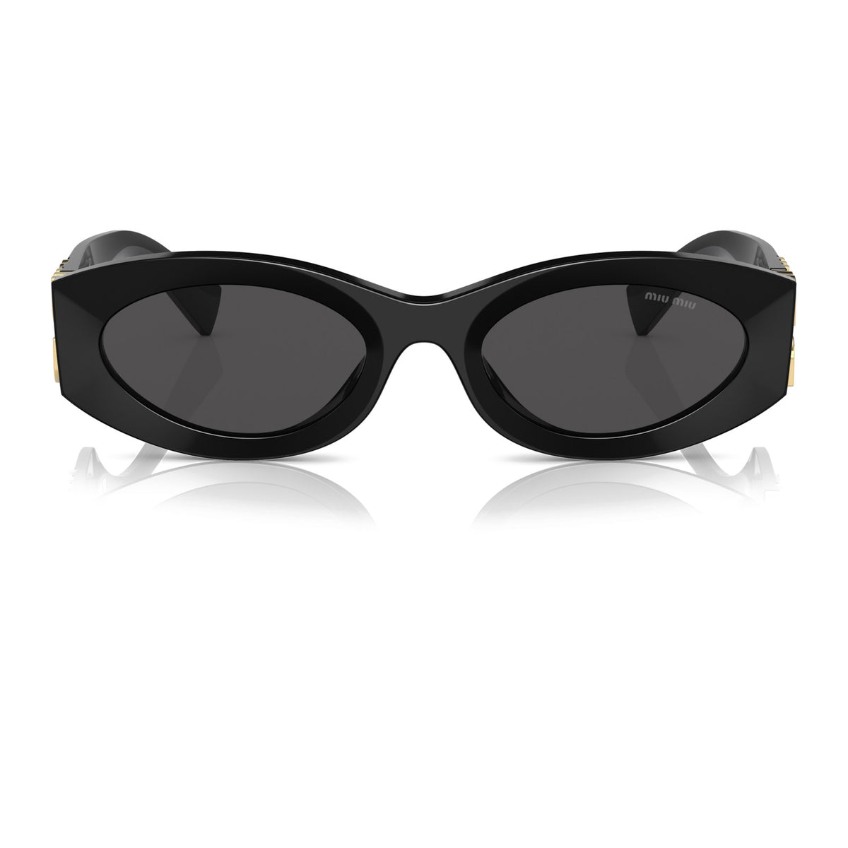 Miu Miu SMU11W Black/Dark Grey #colour_black-dark-grey
