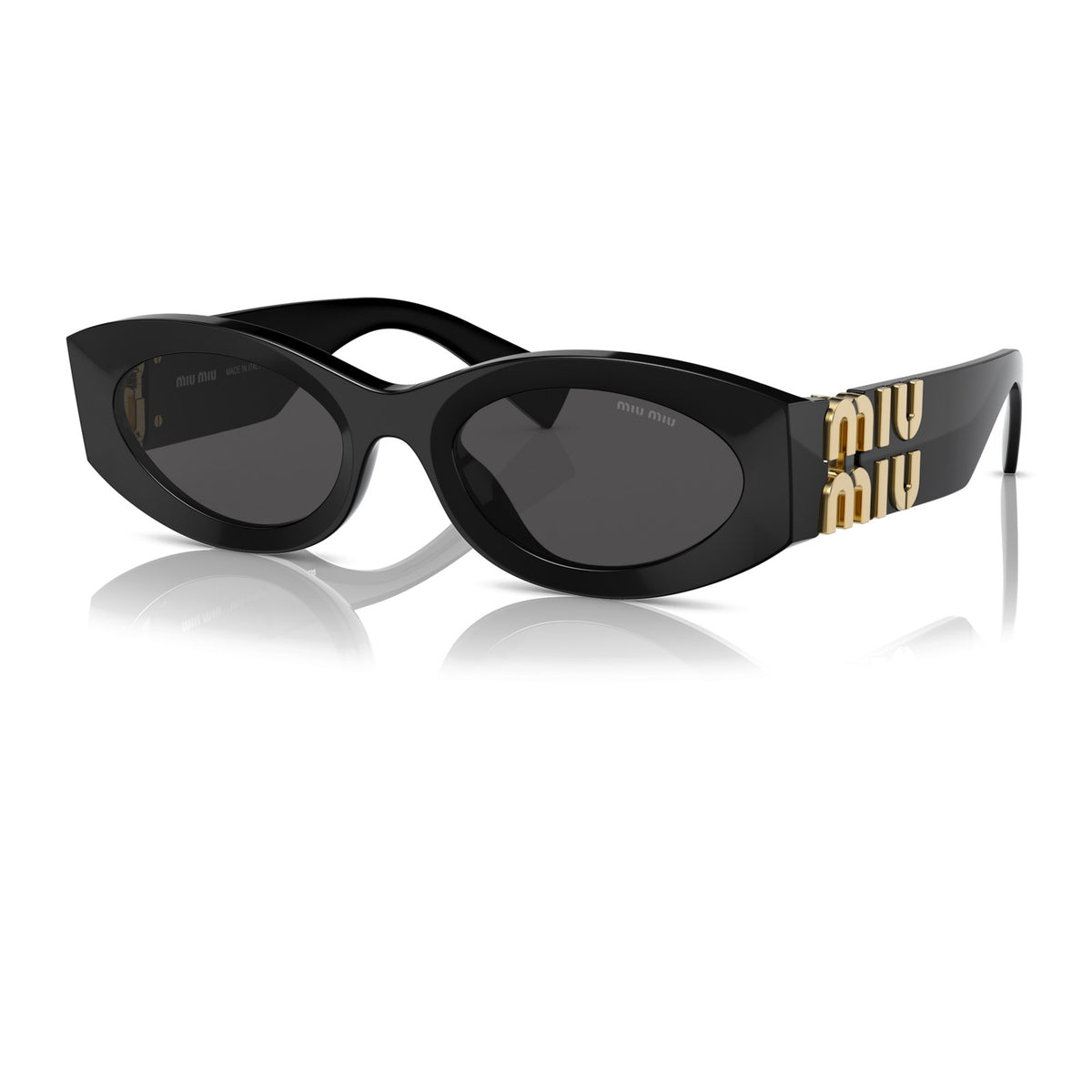Miu Miu SMU11W Black/Dark Grey #colour_black-dark-grey