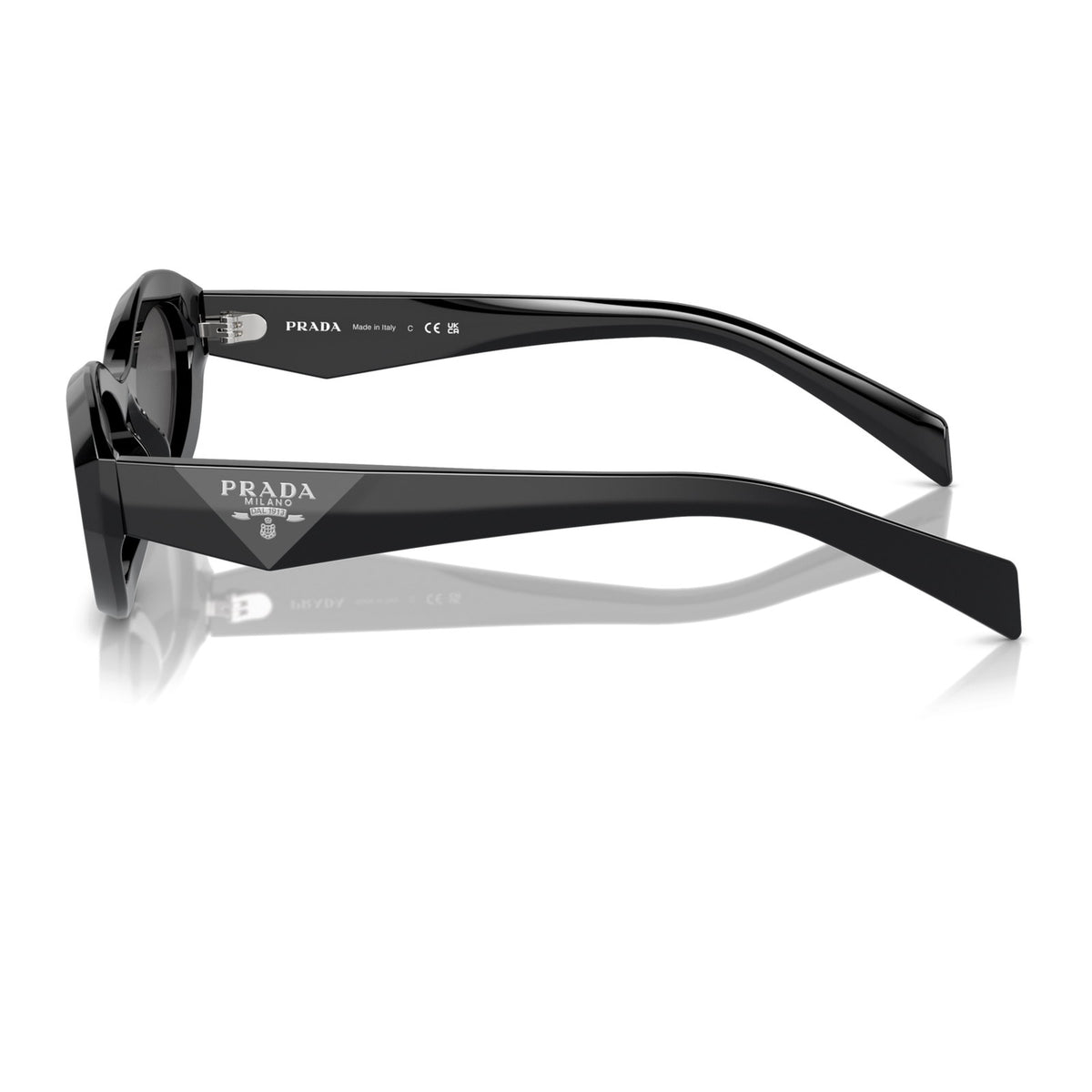 Prada SPR26ZF Black/Dark Grey #colour_black-dark-grey