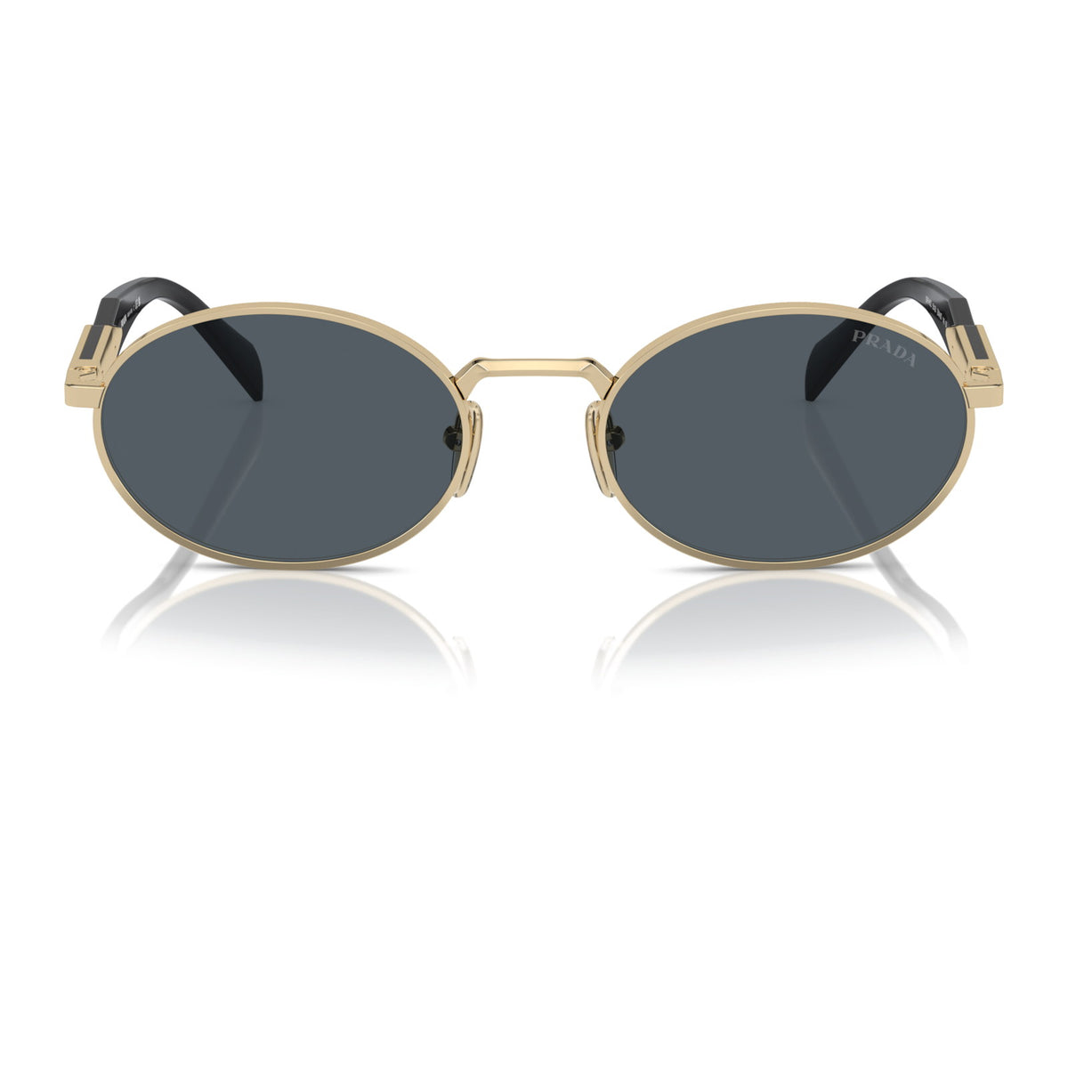 Prada SPR65Z Pale Gold/Dark Grey #colour_pale-gold-dark-grey