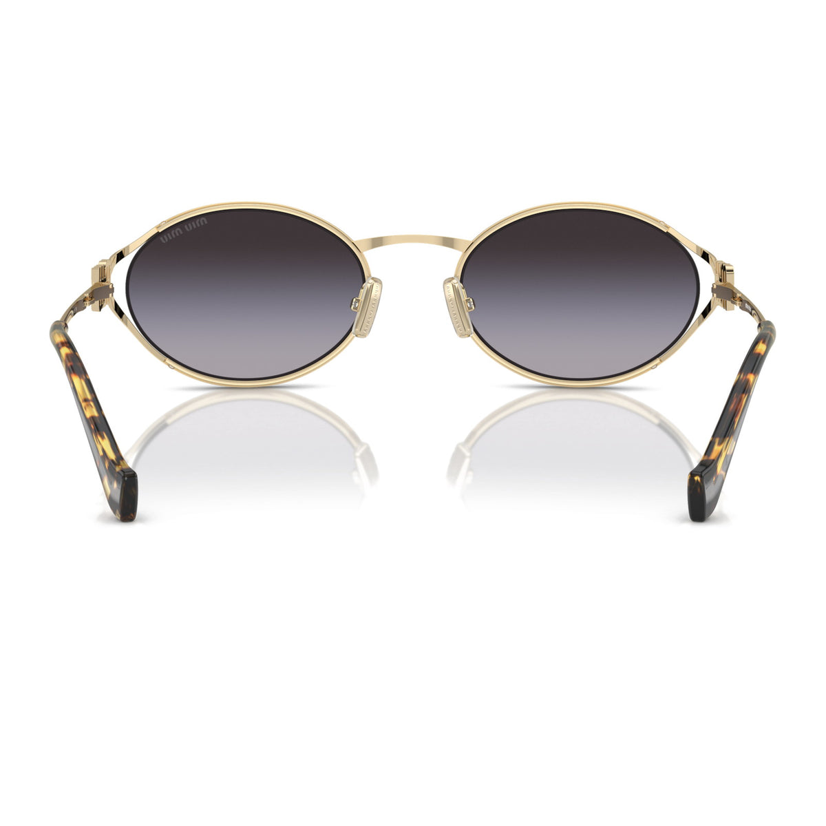 Miu Miu SMU52Y Pale Gold/Grey Gradient #colour_pale-gold-grey-gradient