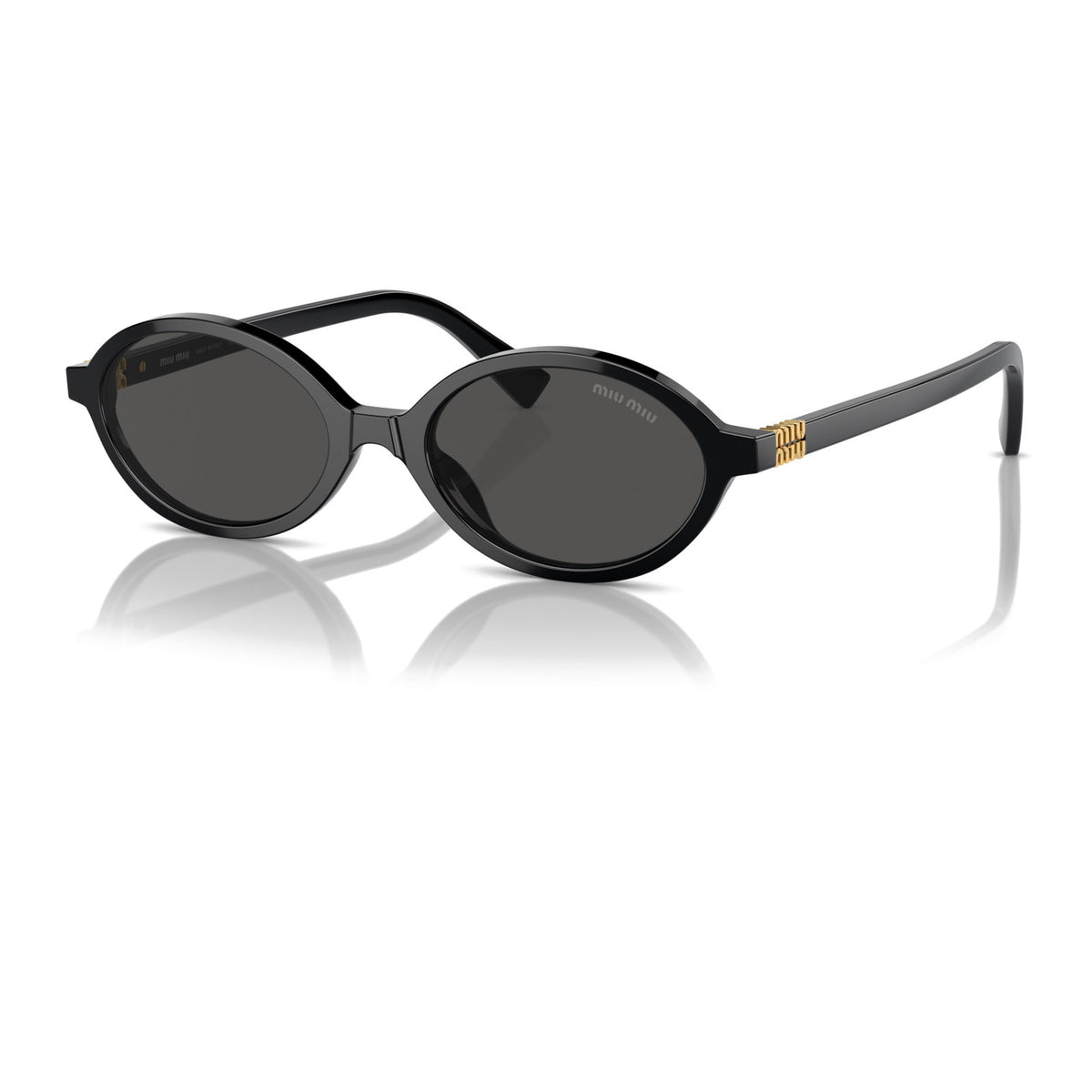Miu Miu SMU04ZF Black/Dark Grey #colour_black-dark-grey