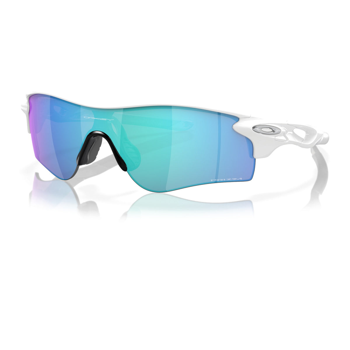 Oakley Radarlock Path OO9206 Polished White/Prizm Sapphire #colour_polished-white-prizm-sapphire