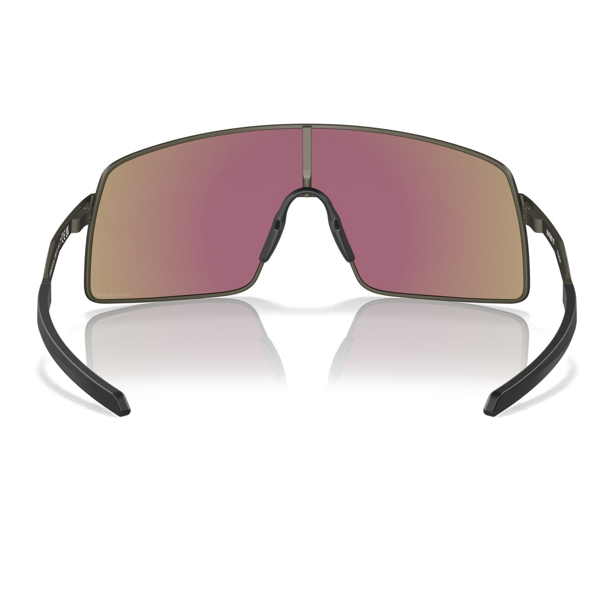Oakley Sutro Ti OO6013 Satin Lead/Prizm Sapphire #colour_satin-lead-prizm-sapphire