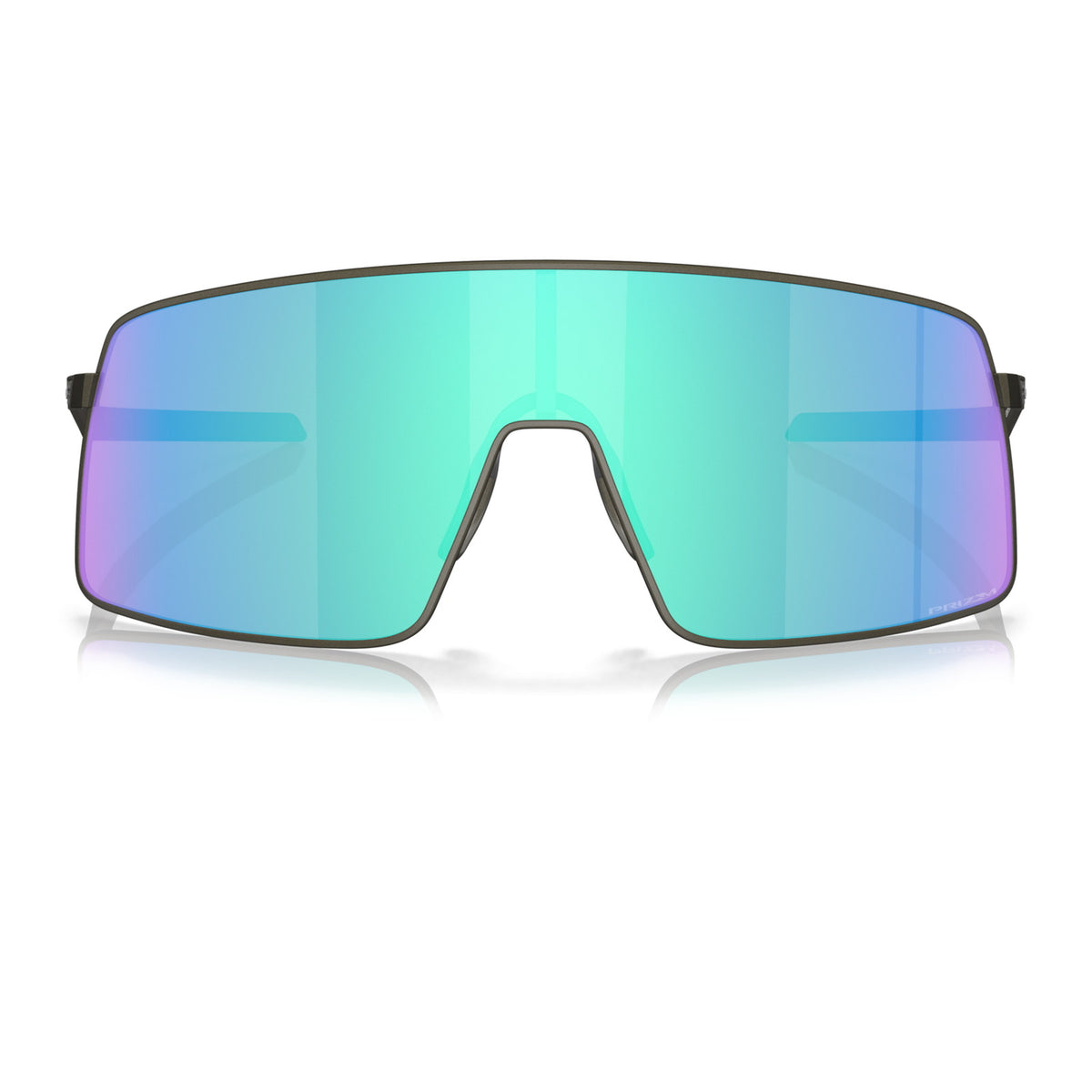 Oakley Sutro Ti OO6013 Satin Lead/Prizm Sapphire #colour_satin-lead-prizm-sapphire