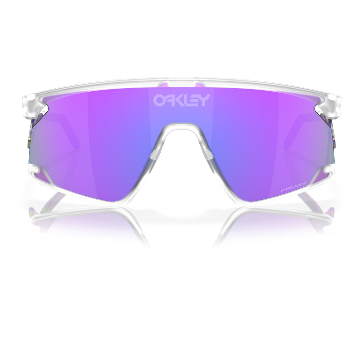 Oakley BXTR Metal OO9237 Matte Clear/Prizm Violet #colour_matte-clear-prizm-violet