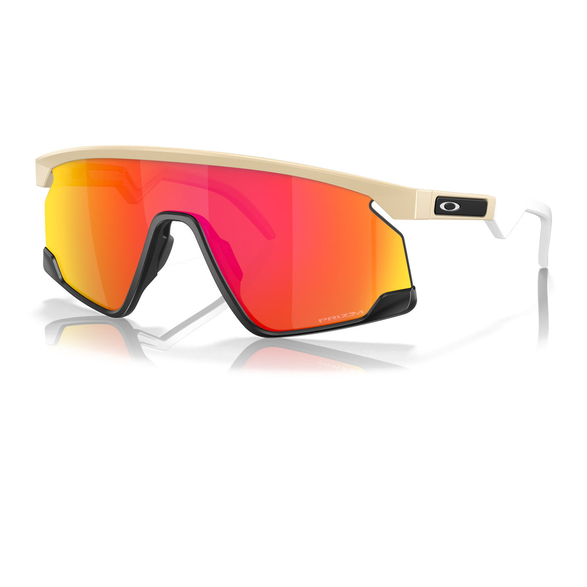 Oakley BXTR OO9280 Matte Desert Tan/Prizm Ruby #colour_matte-desert-tan-prizm-ruby
