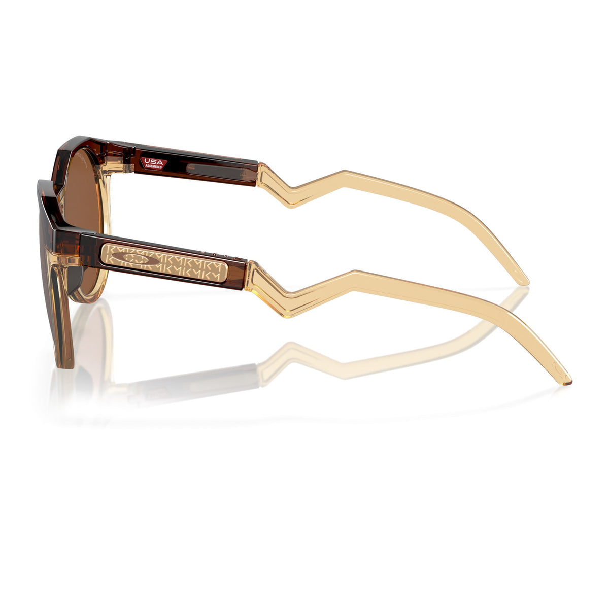 Oakley HSTN A OO9242A Dark Amber/light Curry/Prizm Tungsten #colour_dark-amber-light-curry-prizm-tungsten