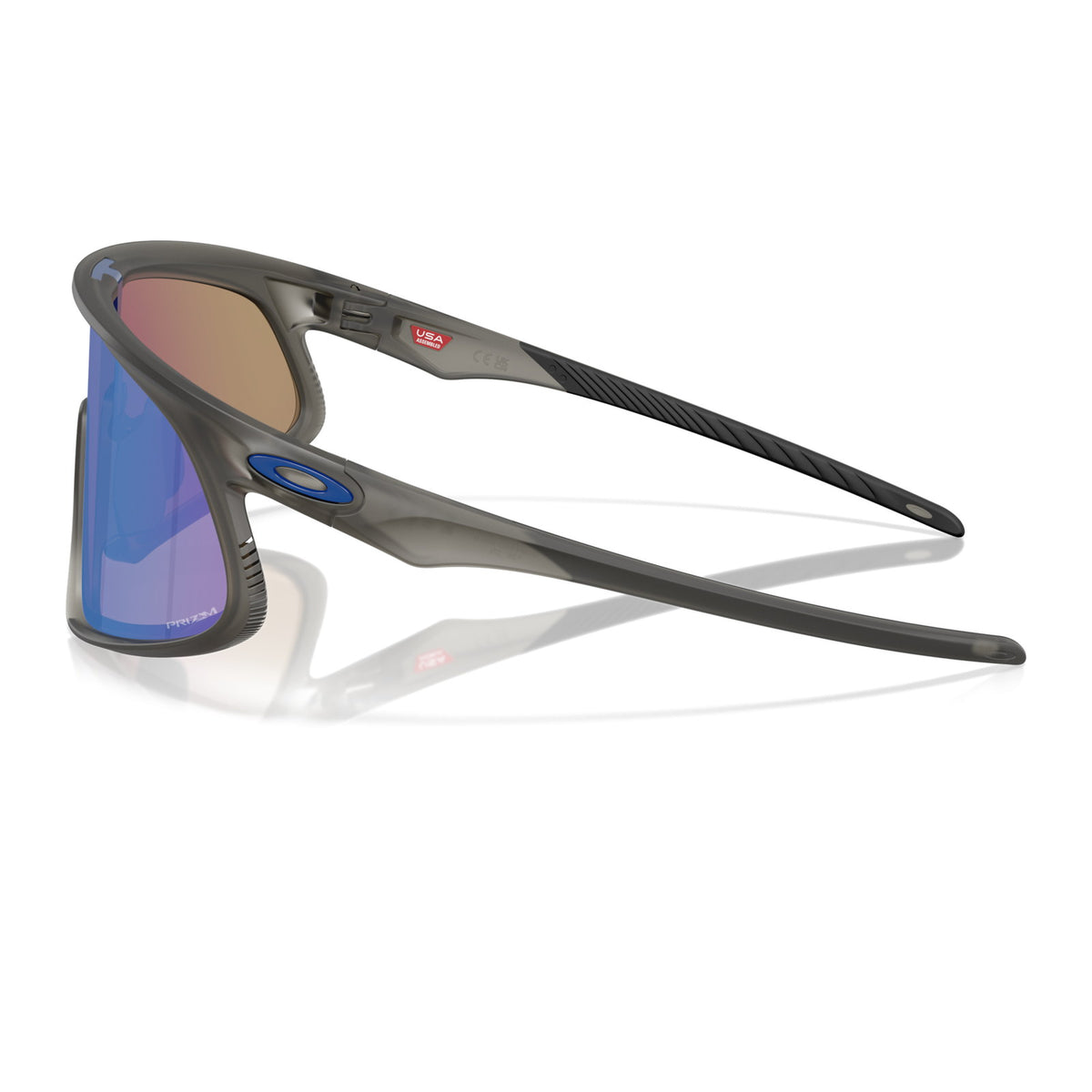 Oakley RSLV OO9484D Matte Grey Smoke/Prizm Sapphire #colour_matte-grey-smoke-prizm-sapphire