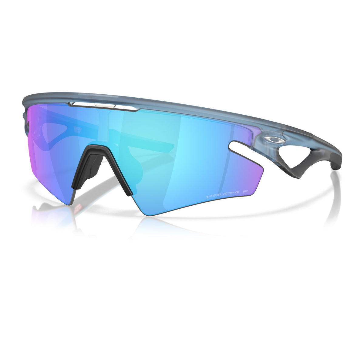 Oakley Sphaera Slash OO9499 Matte Trans Stonewash/Prizm Sapphire Polarized #colour_matte-trans-stonewash-prizm-sapphire-polarized