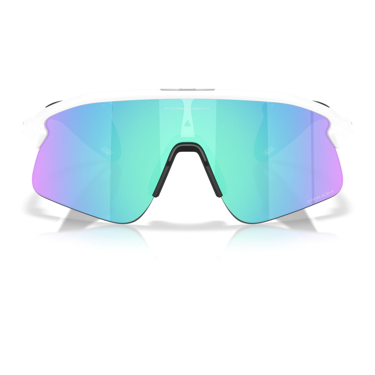 Oakley Stunt Devil OO9517 Matte White/Prizm Sapphire #colour_matte-white-prizm-sapphire