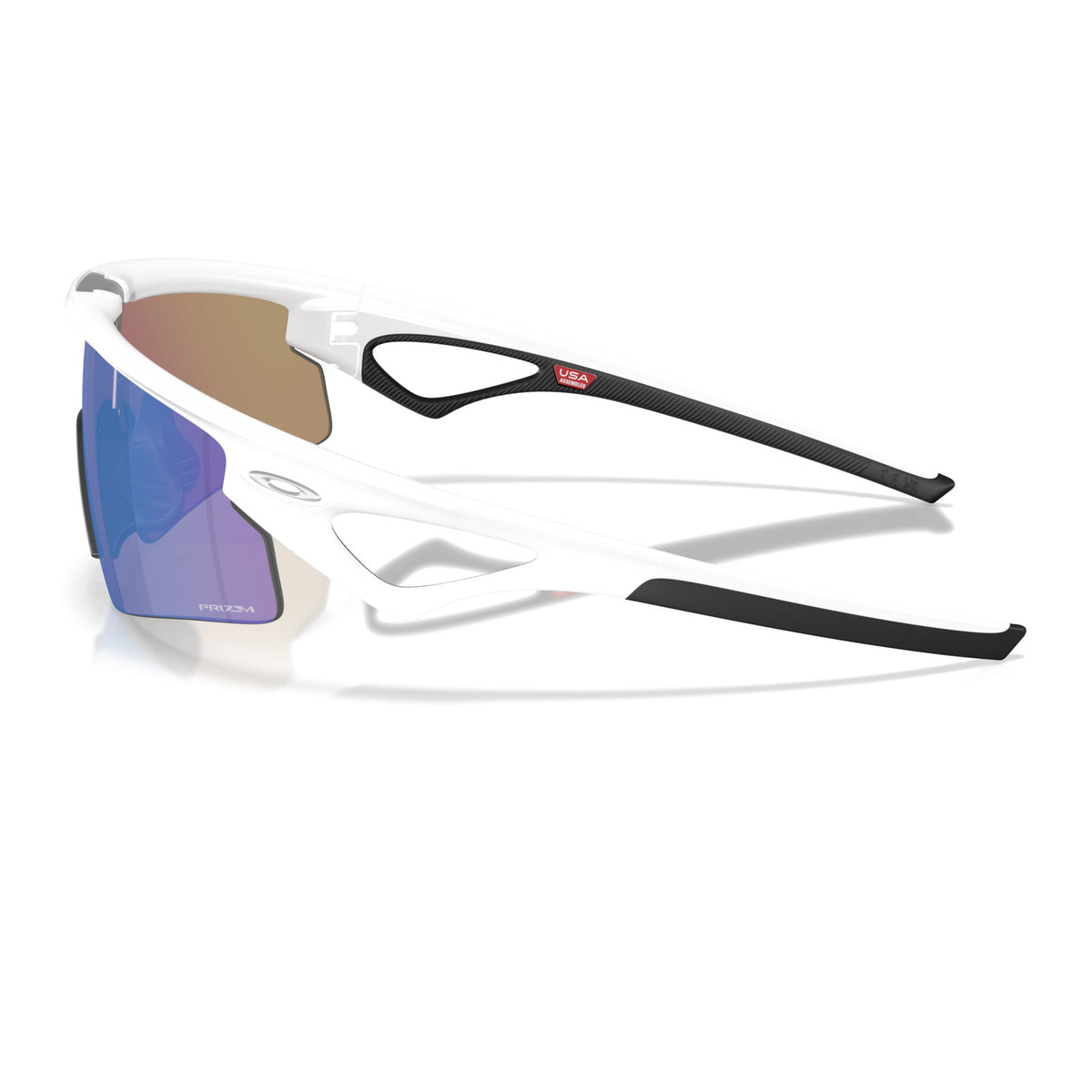 Oakley Sphaera Strike OO9531 Matte White/Prizm Sapphire #colour_matte-white-prizm-sapphire