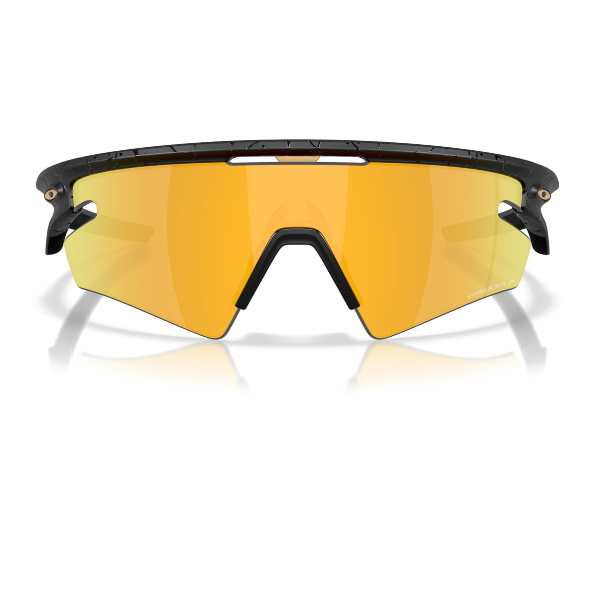 Oakley Sphaera Slash OO9499 Matte Black Splatter/Prizm 24K Polar #colour_matte-black-splatter-prizm-24k-polar