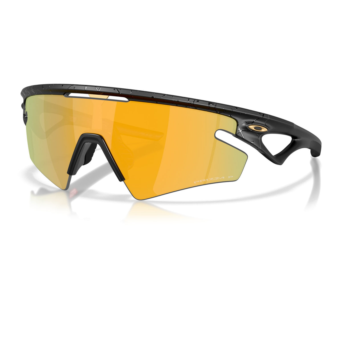 Oakley Sphaera Slash OO9499 Matte Black Splatter/Prizm 24K Polar #colour_matte-black-splatter-prizm-24k-polar