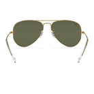 Ray-Ban Aviator Large Metal RB3025 Arista/Green Polarized #colour_arista-green-polarized