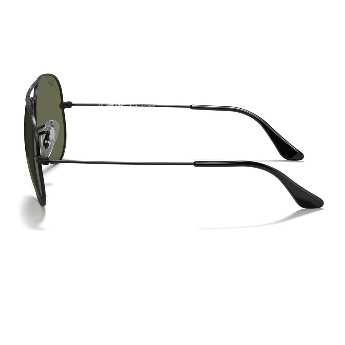 Ray-Ban Aviator Large Metal RB3025 Black/G-15 Green #colour_black-g-15-green