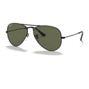 Ray-Ban Aviator Large Metal RB3025 Black/G-15 Green #colour_black-g-15-green