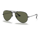 Ray-Ban Aviator Large Metal RB3025 Black/G-15 Green #colour_black-g-15-green