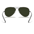 Ray-Ban Aviator Large Metal RB3025 Gunmetal/G-15 Green #colour_gunmetal-g-15-green