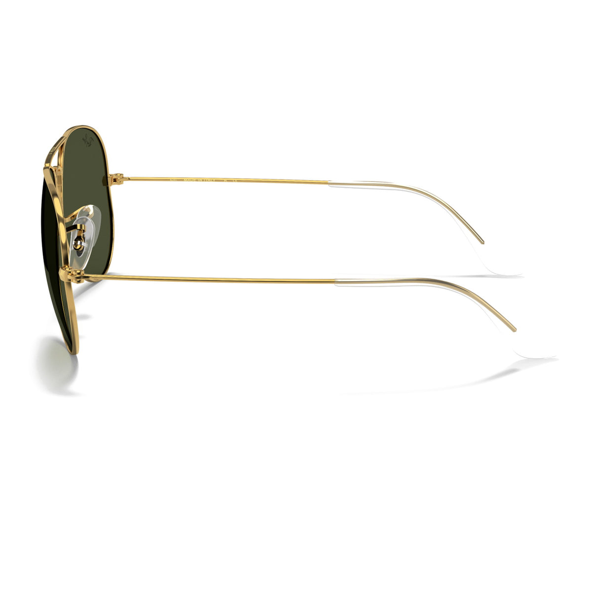 Ray-Ban Aviator Large Metal RB3025 Arista/G-15 Green #colour_arista-g-15-green
