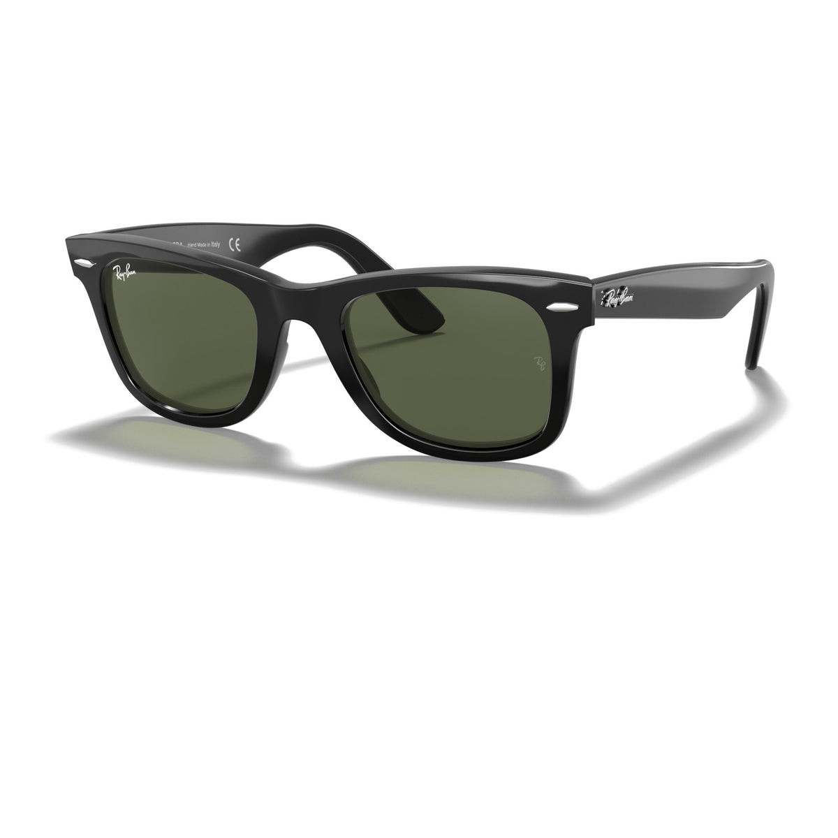 Ray-Ban Wayfarer RB2140F Black/G-15 Green #colour_black-g-15-green