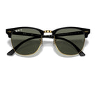 Ray-Ban Clubmaster RB3016F Black/G-15 Green #colour_black-g-15-green