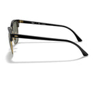 Ray-Ban Clubmaster RB3016F Black/G-15 Green #colour_black-g-15-green