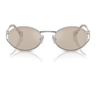 Miu Miu SMU52Y Silver/Ivory Mirror Internal Silver #colour_silver-ivory-mirror-internal-silver
