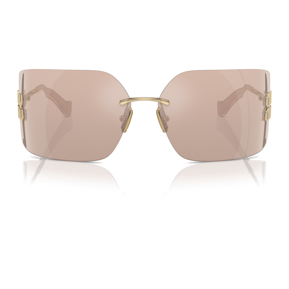Miu Miu SMU54Y Pale Gold/Pink Mirror #colour_pale-gold-pink-mirror