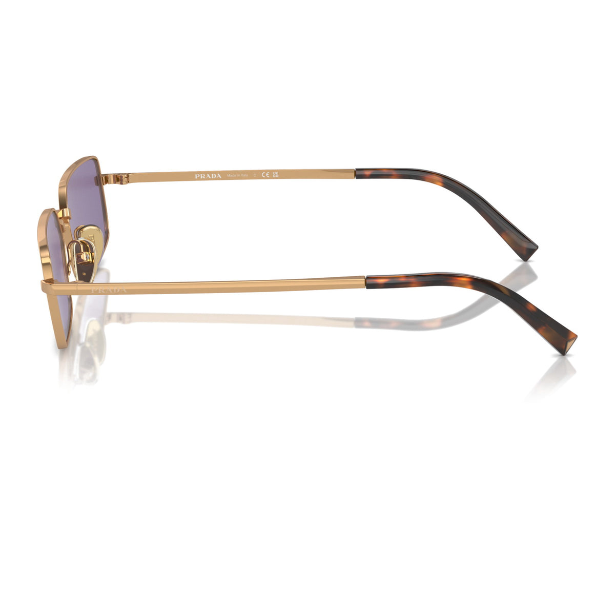 Prada SPRA60 Brass/Violet #colour_brass-violet
