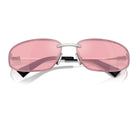 Miu Miu SMUA50 Silver/Pink Mirror Lilac #colour_silver-pink-mirror-lilac