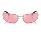 Miu Miu SMUA50 Silver/Pink Mirror Lilac #colour_silver-pink-mirror-lilac