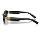 Miu Miu SMUA03F Black/Dark Grey #colour_black-dark-grey