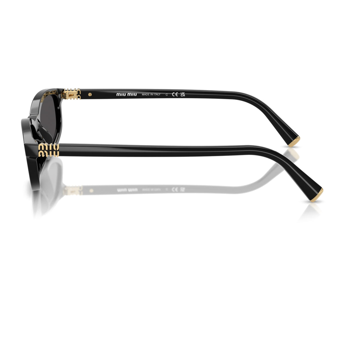 Miu Miu SMUA06F Black/Dark Grey #colour_black-dark-grey