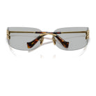 Miu Miu SMUA51 Gold/Light Grey #colour_gold-light-grey