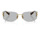 Miu Miu SMUA51 Gold/Light Grey #colour_gold-light-grey